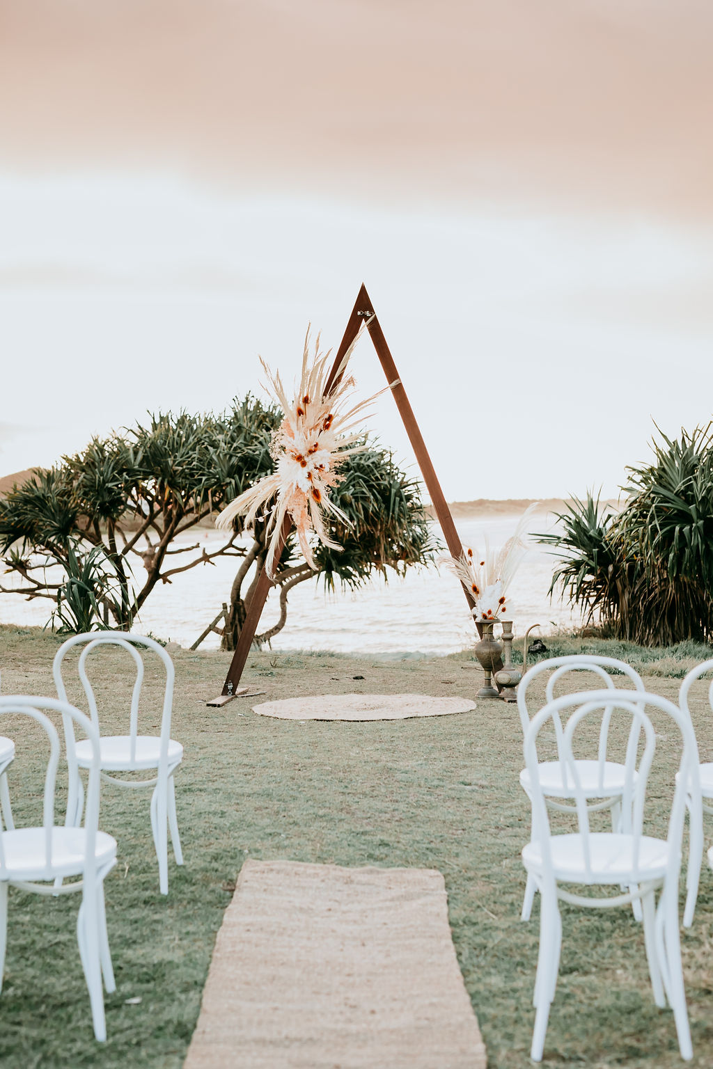 Hastings Point Elopement by The Petal prop Co | Wedding and Event Stylist Gold Coast